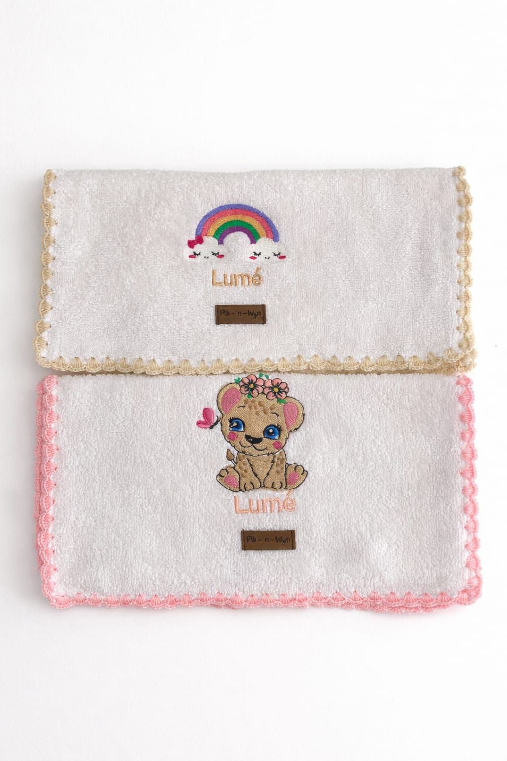 Personalised Burp Cloth XL | Custom Embroidery