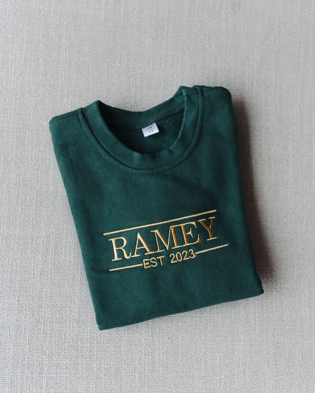 Green & Gold Sweater