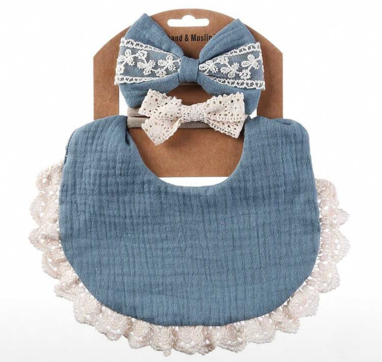 Bib & Headband Set