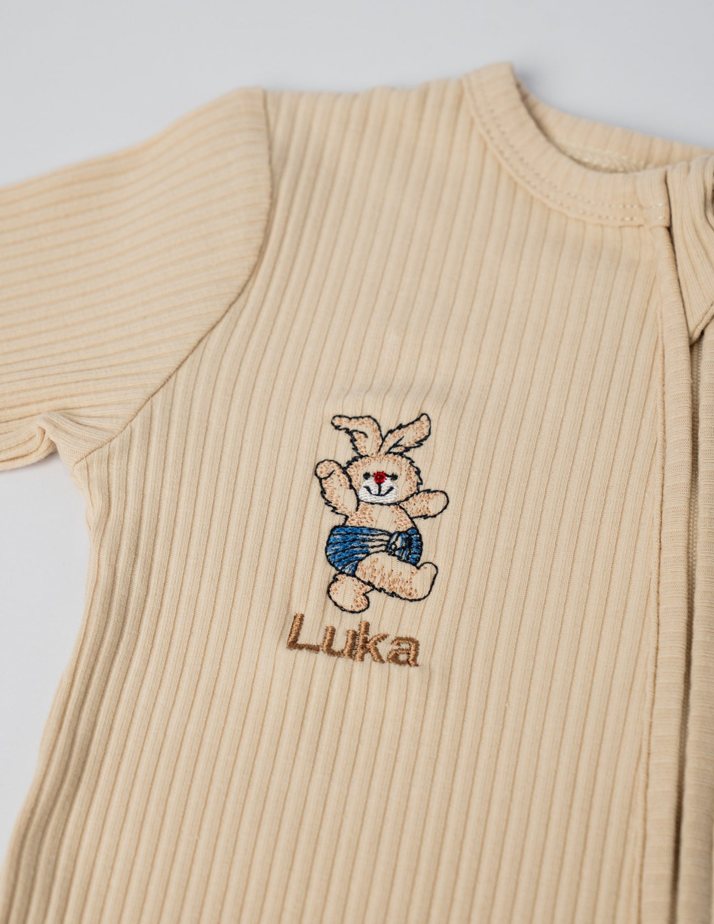 Organic Cotton 2 Way Zipper Cuddle Suit Set
