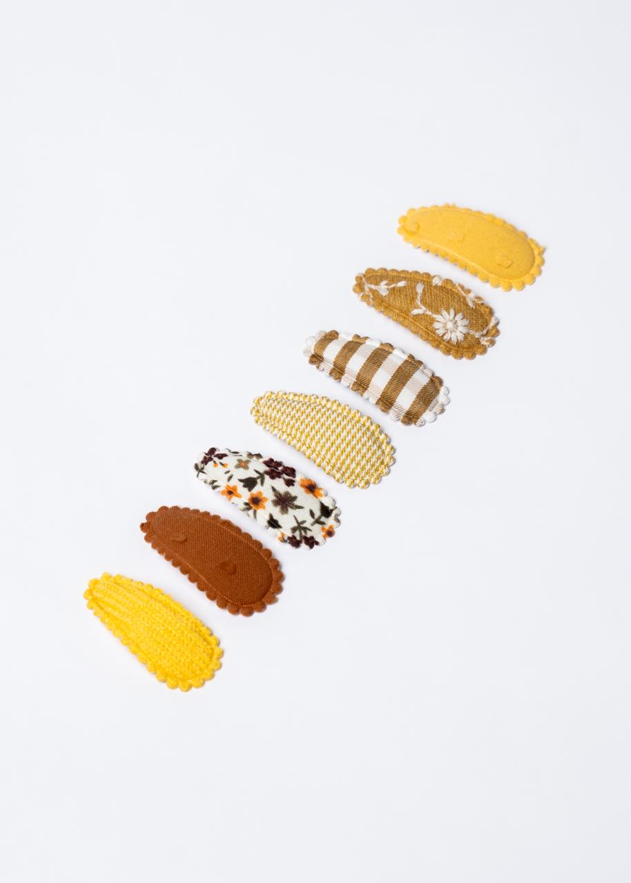 Daisy Hair Clip Set