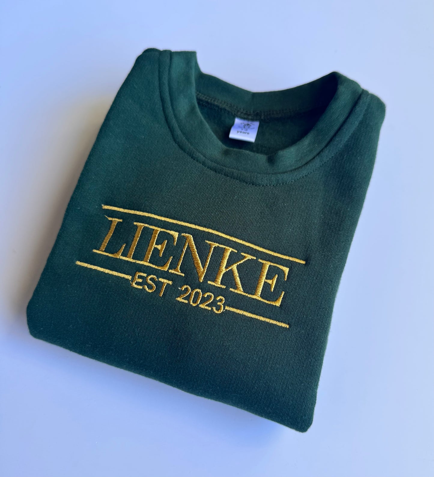 Green & Gold Sweater