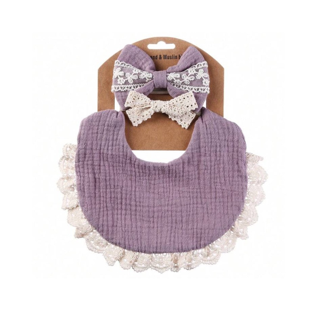 Bib & Headband Set