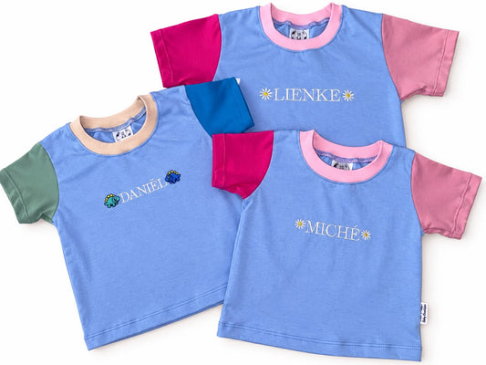 Colour Block Personalized T-shirt
