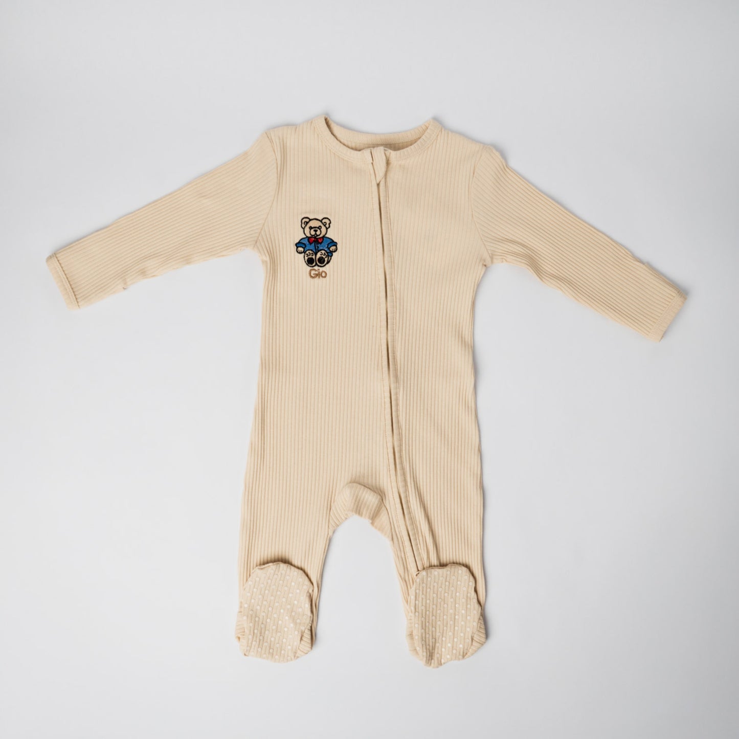 Organic Cotton 2 Way Zipper Cuddle suit