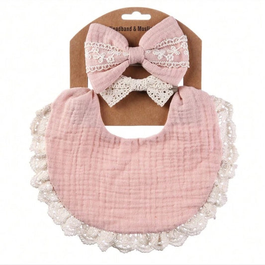 Bib & Headband Set