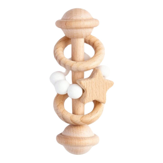 Wooden Baby Rattle