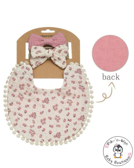 Bib & Headband set