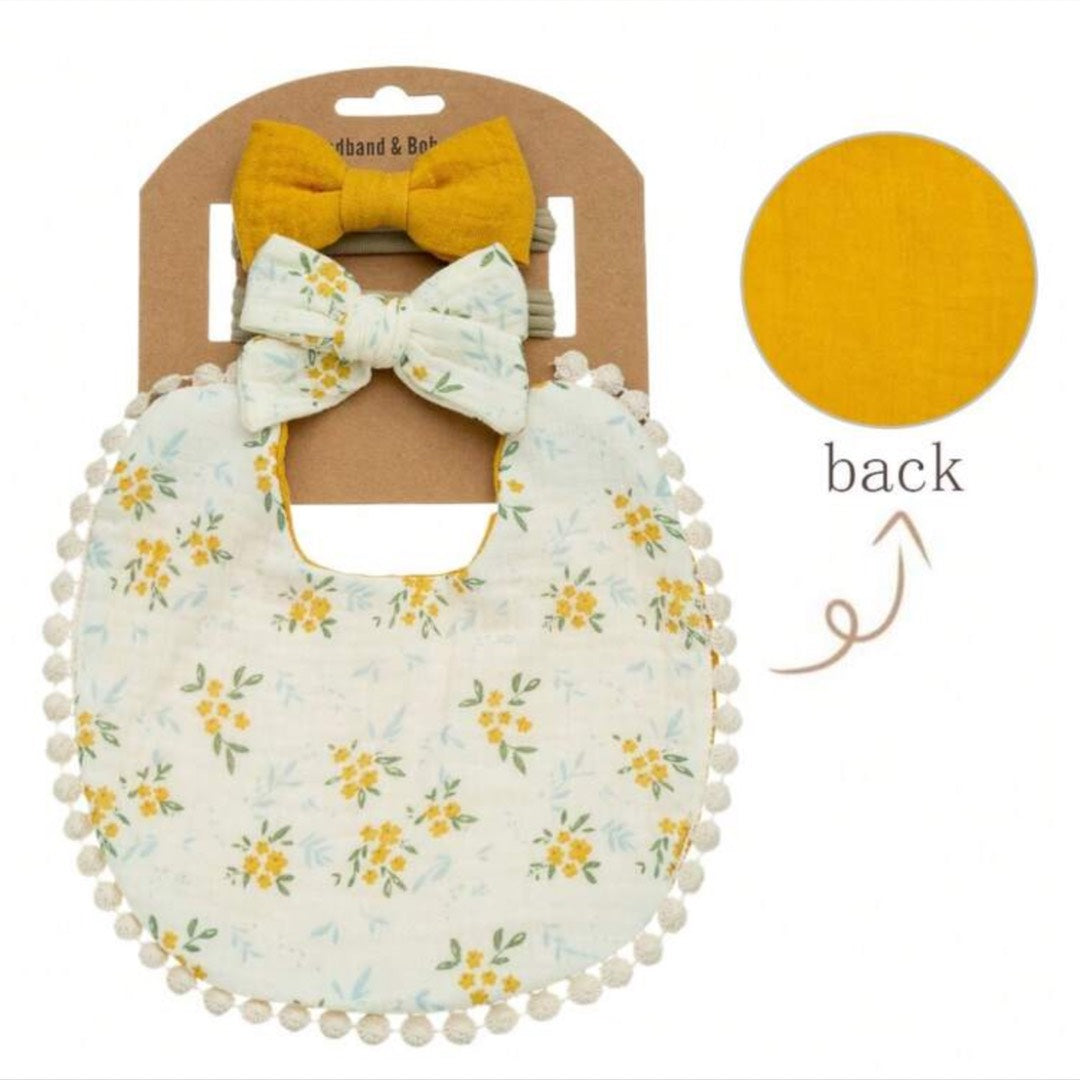 Bib & Headband Set