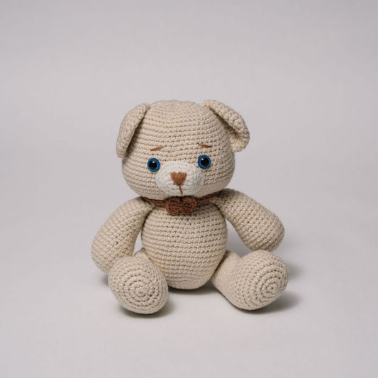 Luxurious handcrafted teddy bear