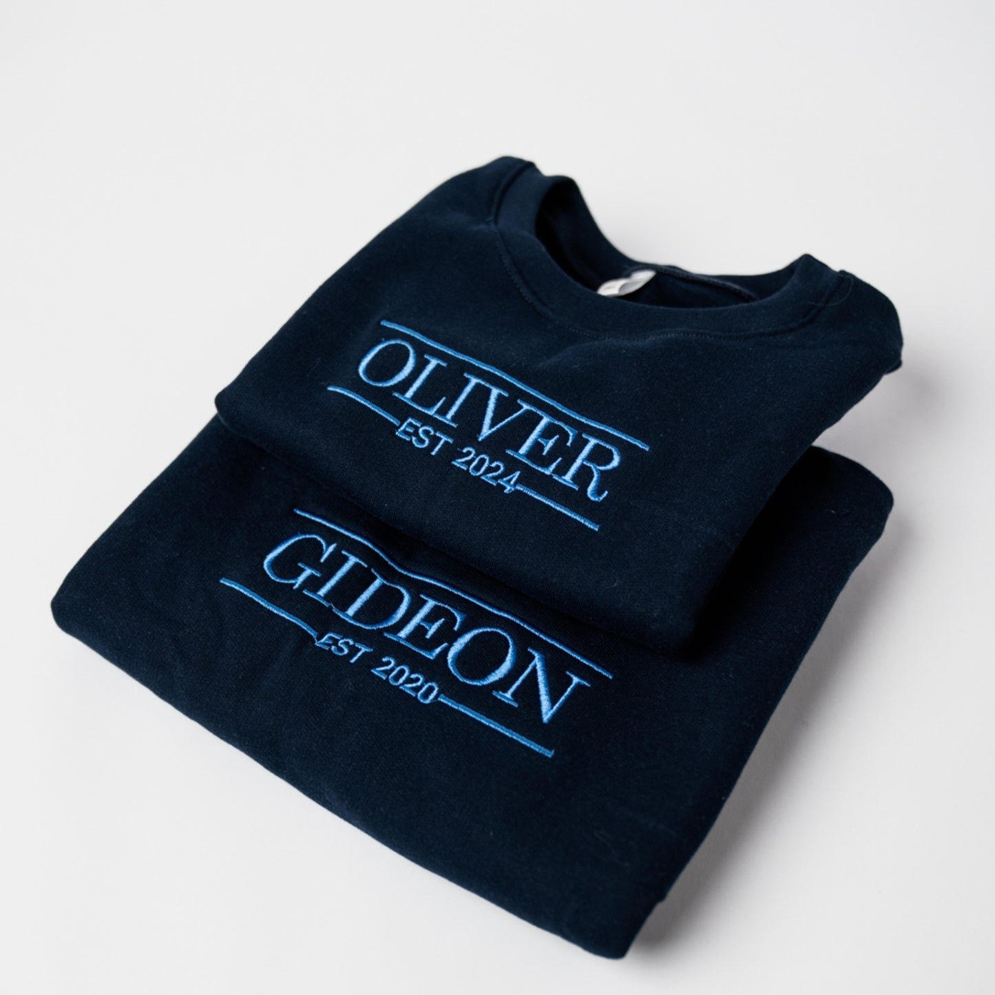 Personalized Navy Sweaters