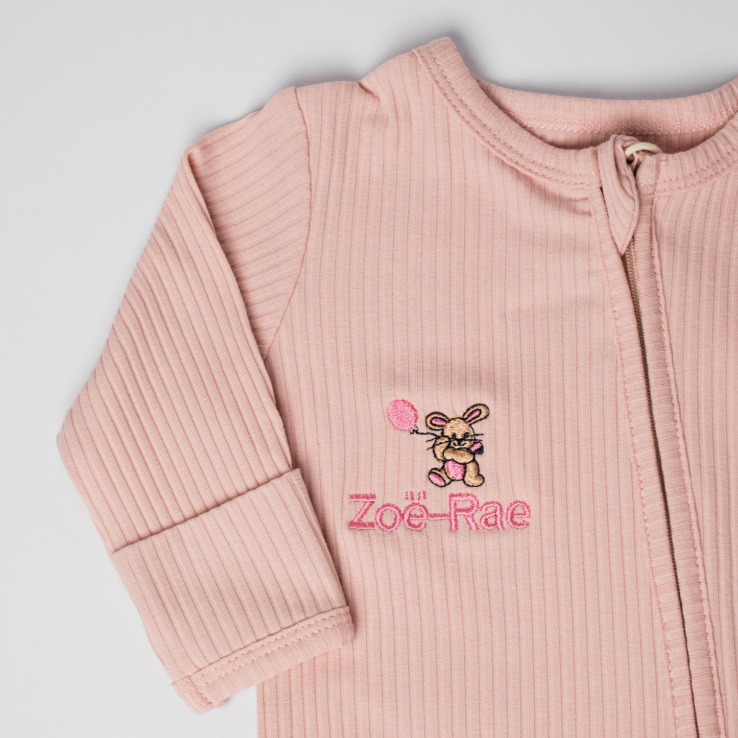 Organic Cotton 2 Way Zipper Cuddle suit