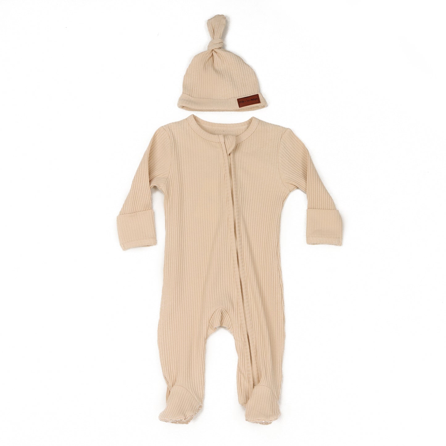 Organic Cotton 2 Way Zipper Cuddle Suit Set