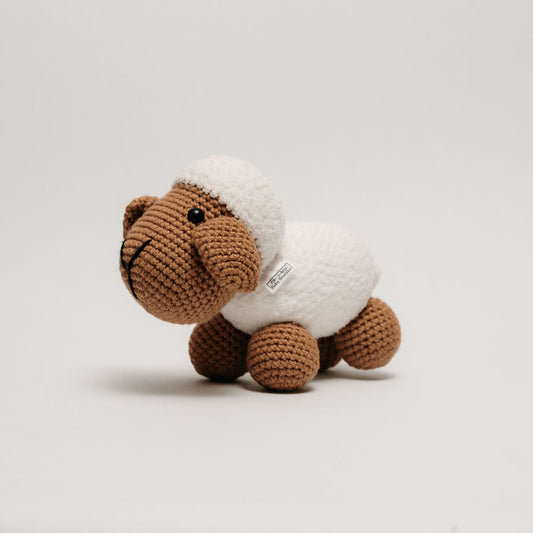 Luxurious handcrafted cuddle sheep