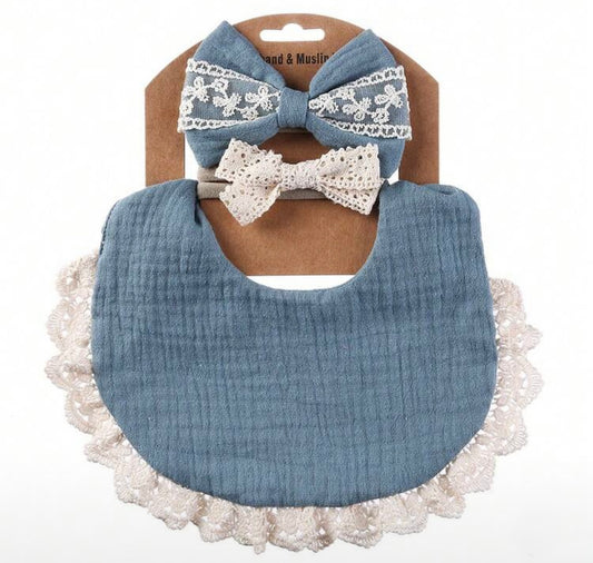 Bib & Headband Set