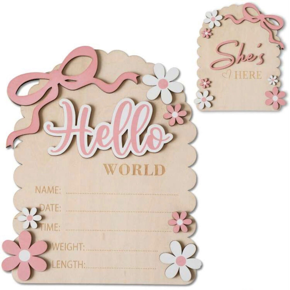 Birth Announcement Board